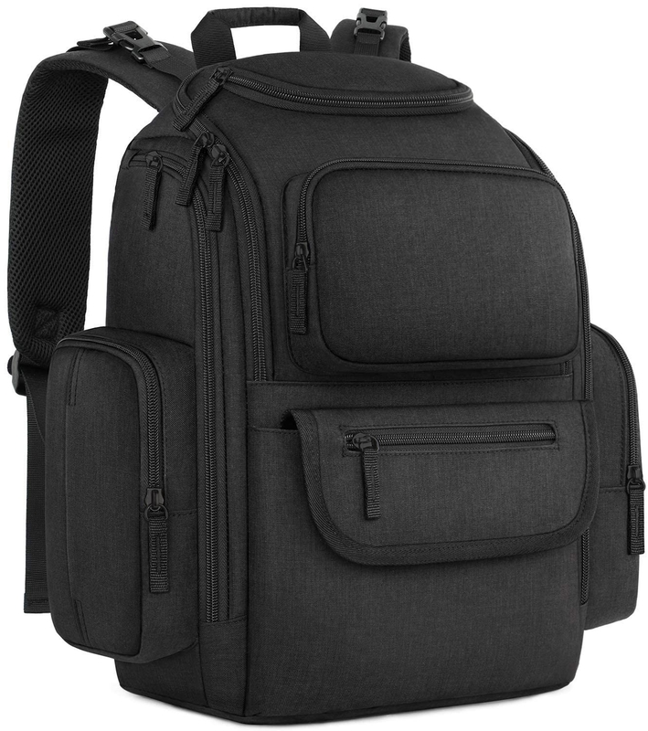 Sac de voyage personnalisé à couches multifonctionnelles résistant à l'eau avec 2 poches isolantes latérales pour hommes femmes