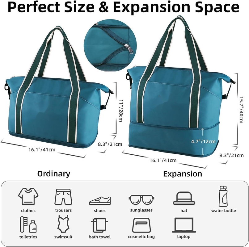 Sac de voyage personnalisé avec épaule détachable
