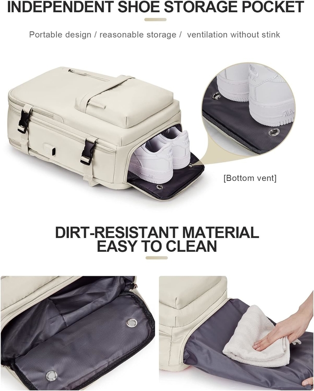 Compagnie aérienne Beige approuvée Portez un sac de voyage pour hommes