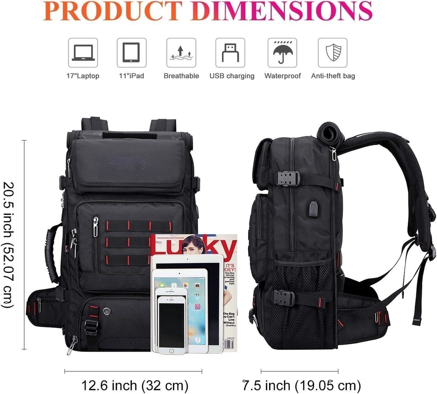 Sacs à dos personnalisables en nylon pour hommes