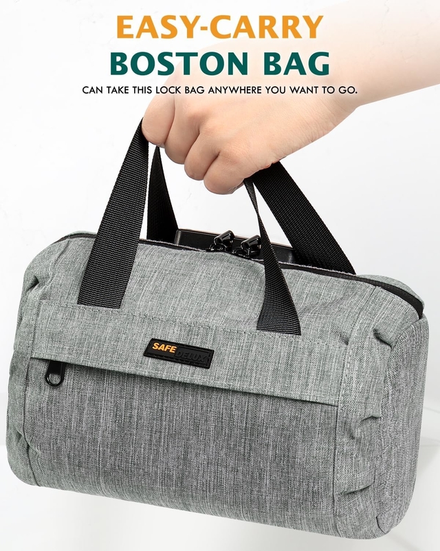Super cadeaux Sac anti-odeur en carbone pour voyages personnalisé en polyester 210 D avec verrouillage combiné