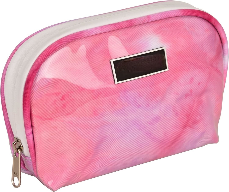 Sac anti-odeur de voyage personnalisé résistant à l'eau de couleur rose avec système de filtre au carbone pour les filles