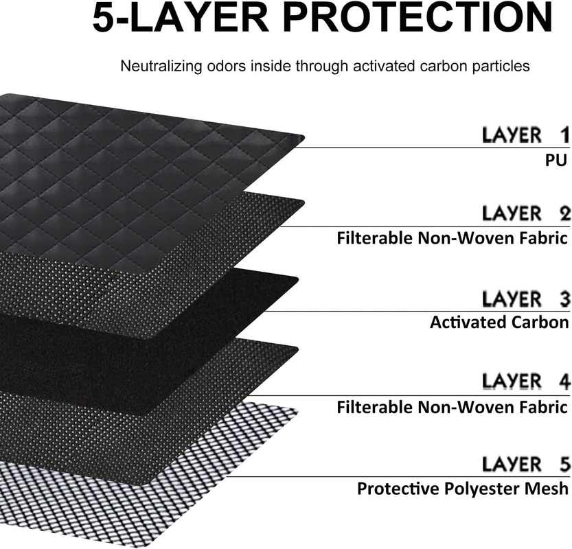 Sac anti-odeur pour hommes avec verrou