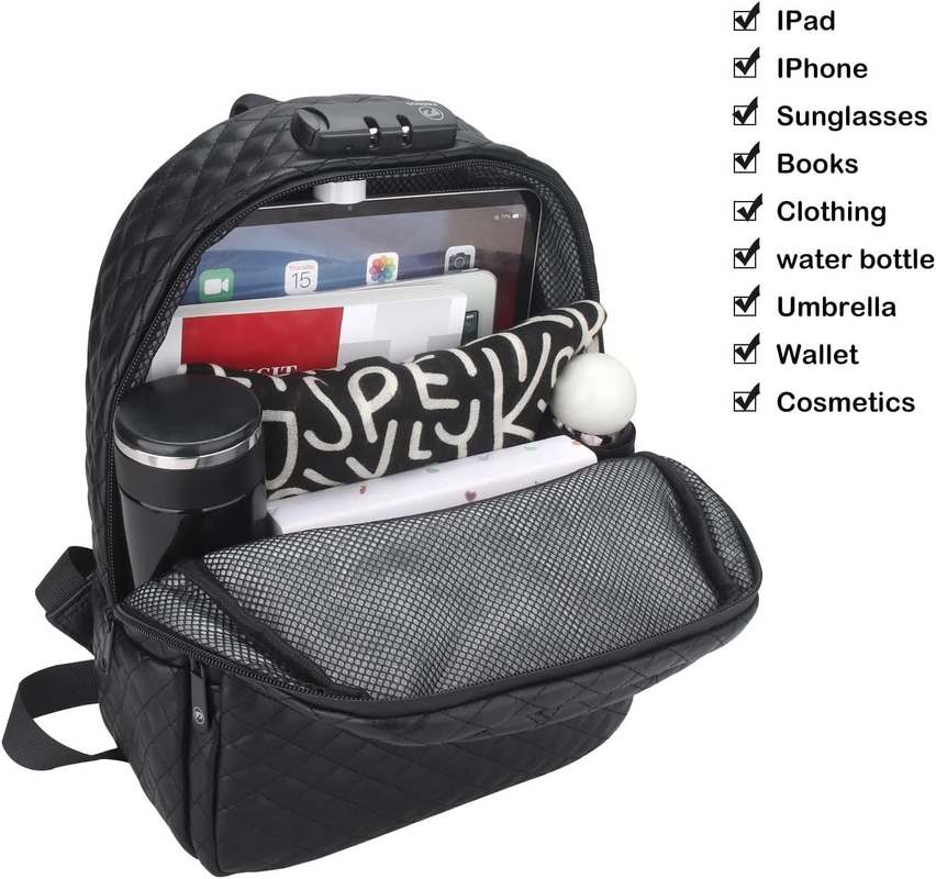 Sac anti-odeur pour hommes avec verrou
