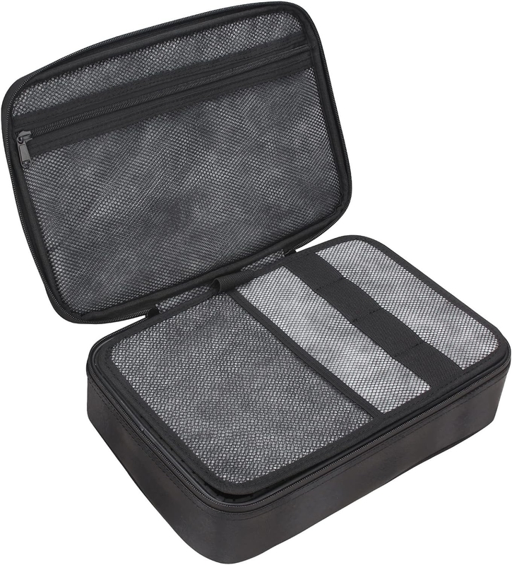 Couleur noire Grandes capacités de stockage imperméable à l'eau sac anti-odeur personnalisé avec verrouillage