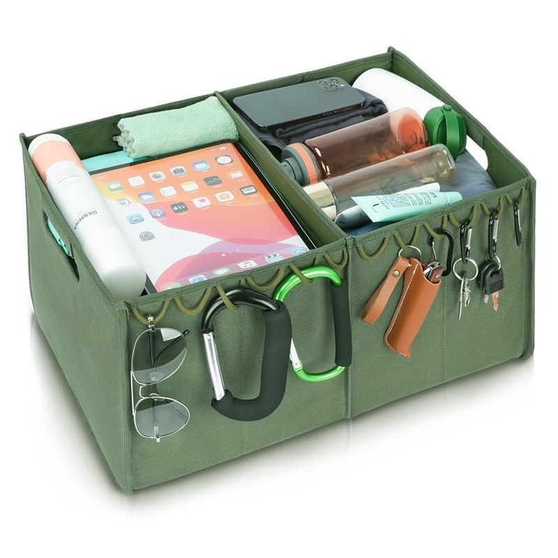 Entrepôt de bagages pliable Entrepôt de bagages pour SUV Deux compartiments pliables 36x4x9