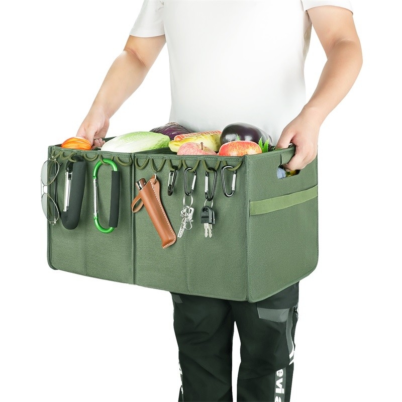 Entrepôt de bagages pliable Entrepôt de bagages pour SUV Deux compartiments pliables 36x4x9