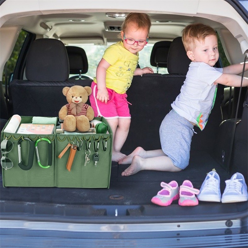 Entrepôt de bagages pliable Entrepôt de bagages pour SUV Deux compartiments pliables 36x4x9