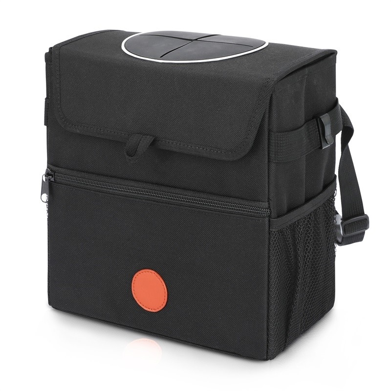 Sac de rangement suspendu pour voiture, organisateur, étanche à l'intérieur, sac à ordures pour voiture, poubelles 9,5 x 5,5