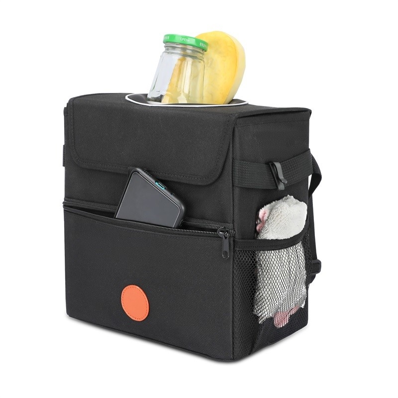 Sac de rangement suspendu pour voiture, organisateur, étanche à l'intérieur, sac à ordures pour voiture, poubelles 9,5 x 5,5