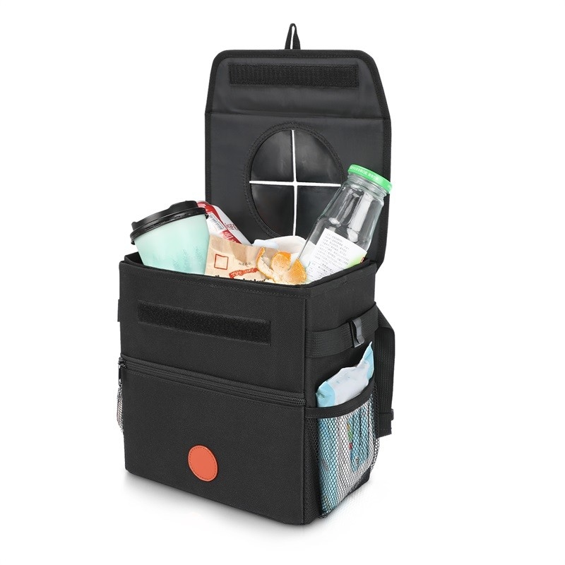 Sac de rangement suspendu pour voiture, organisateur, étanche à l'intérieur, sac à ordures pour voiture, poubelles 9,5 x 5,5