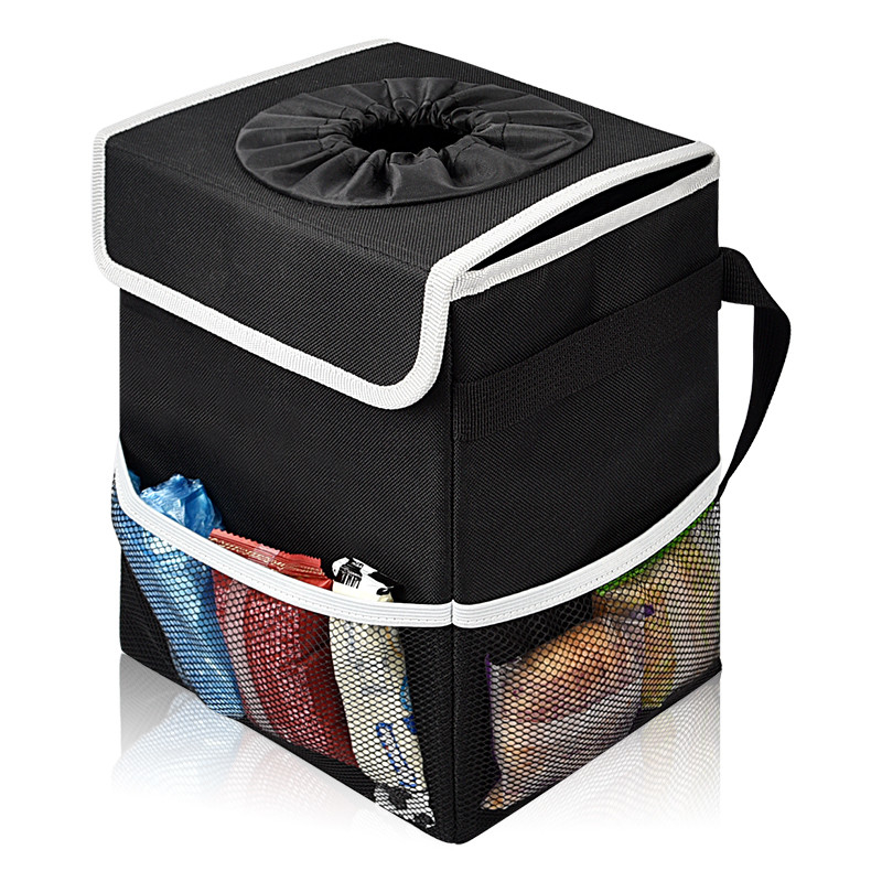 Boîte de rangement pour voiture d'épicerie Sac imperméable à l'eau Truck Lit Sac de rangement Boîte de contenant 8x6x10