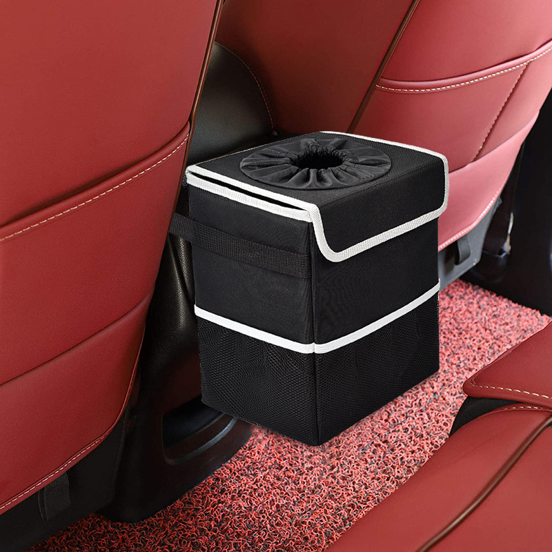 Boîte de rangement pour voiture d'épicerie Sac imperméable à l'eau Truck Lit Sac de rangement Boîte de contenant 8x6x10