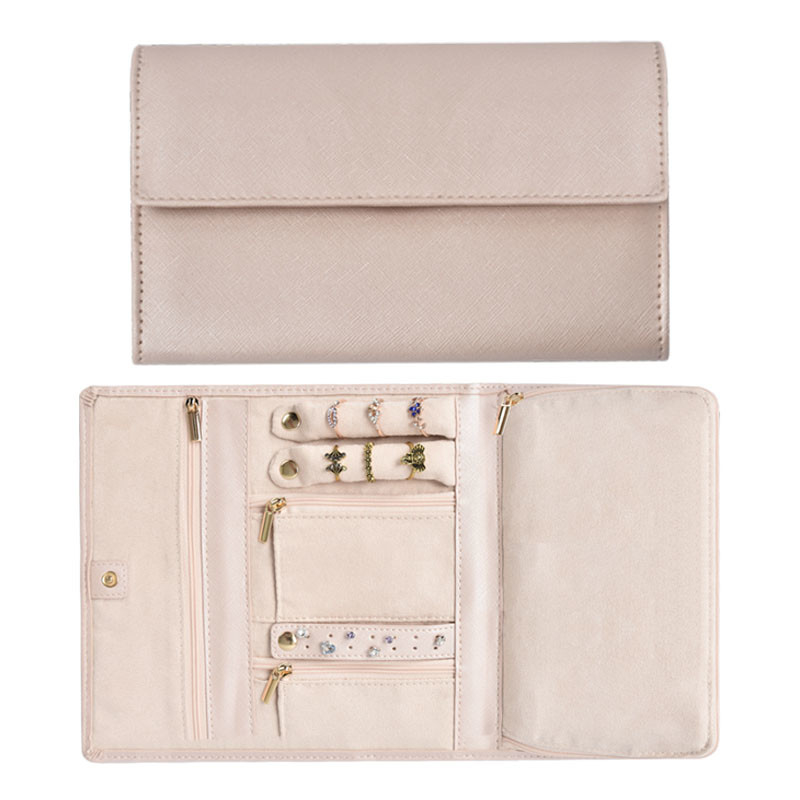 Maquillage bijoux sac de voyage organisateur petit portefeuille portable 8x5x1