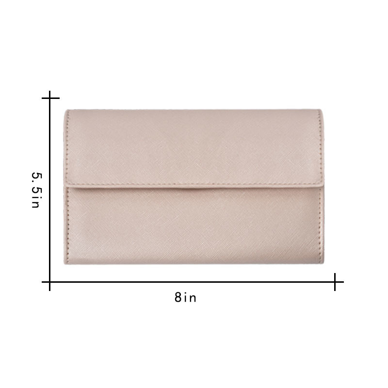 Maquillage bijoux sac de voyage organisateur petit portefeuille portable 8x5x1