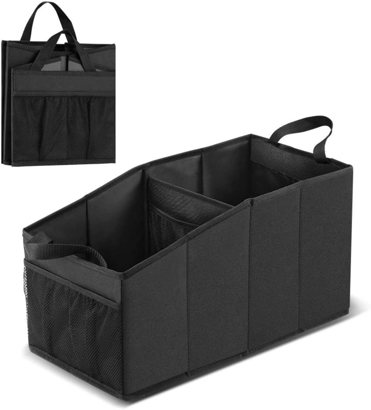 Grand sac d'organisation de voiture d'achat de l'épicerie pliable siège avant arrière camion 19X10X10